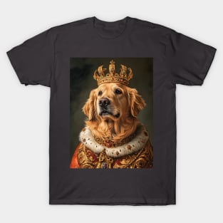 Golden Retriever The King T-Shirt